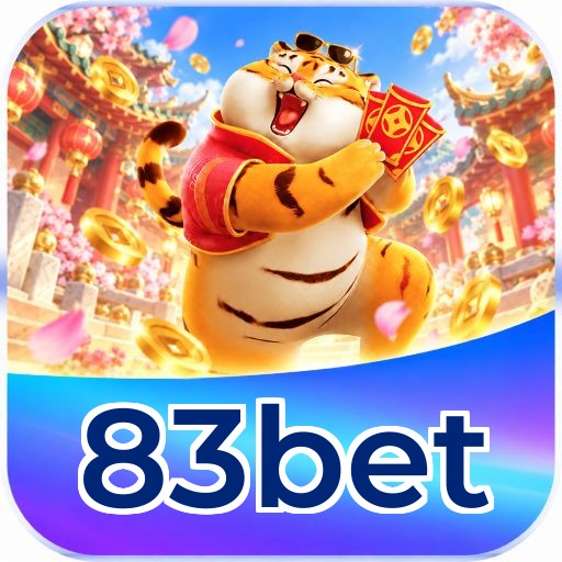 Interface da plataforma 83bet mostrando slots populares e bônus de boas-vindas